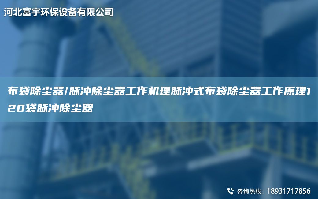 布袋除塵器/脈沖除塵器工作機理脈沖式布袋除塵器工作原理120袋脈沖除塵器