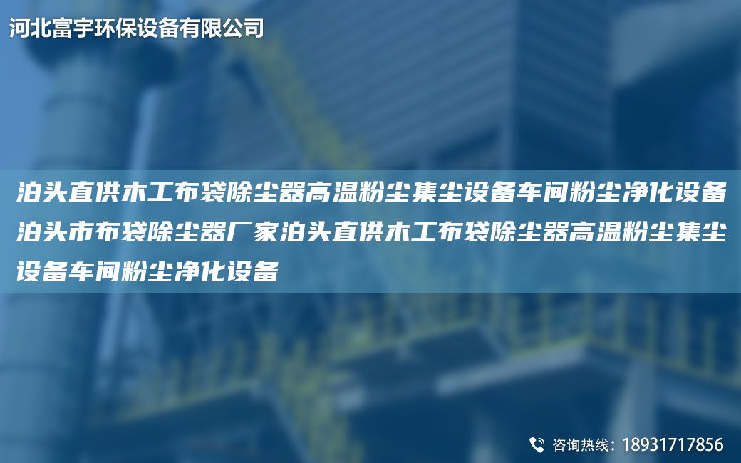 泊頭直供木工布袋除塵器高溫粉塵集塵設備車(chē)間粉塵凈化設備泊頭市布袋除塵器廠(chǎng)家泊頭直供木工布袋除塵器高溫粉塵集塵設備車(chē)間粉塵凈化設備