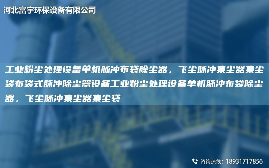 工業(yè)粉塵處理設備單機脈沖布袋除塵器，飛塵脈沖集塵器集塵袋布袋式脈沖除塵器設備工業(yè)粉塵處理設備單機脈沖布袋除塵器，飛塵脈沖集塵器集塵袋