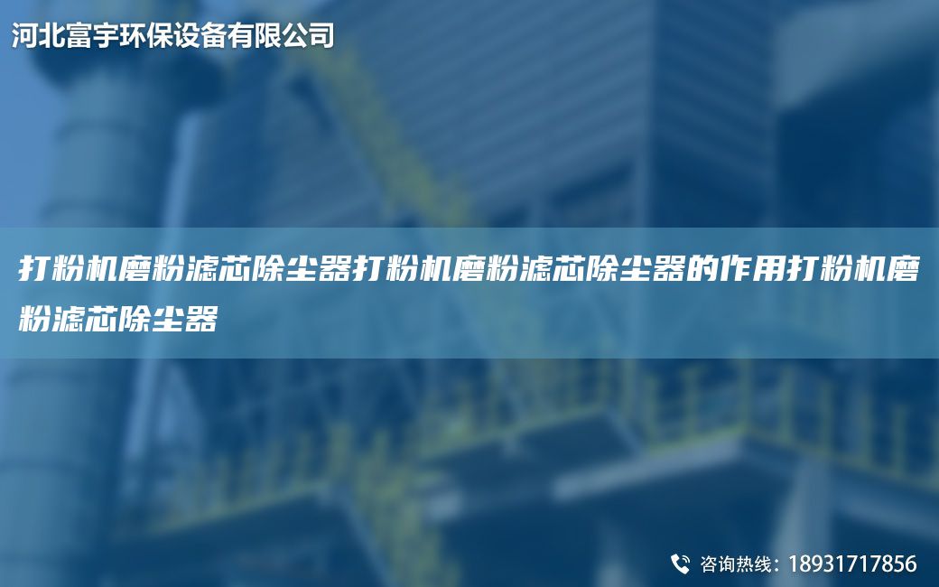 打粉機磨粉濾芯除塵器打粉機磨粉濾芯除塵器的作用打粉機磨粉濾芯除塵器