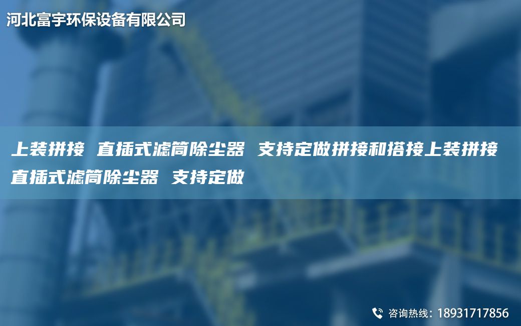 上裝拼接 直插式濾筒除塵器 支持定做拼接和搭接上裝拼接 直插式濾筒除塵器 支持定做