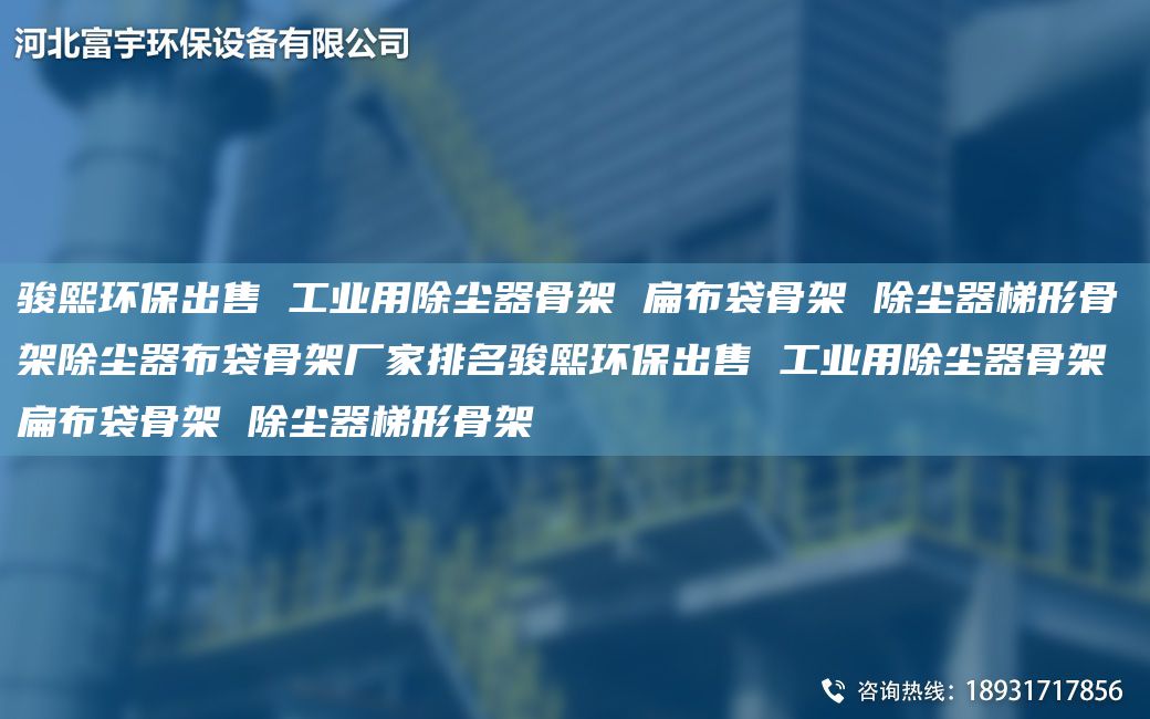 駿熙環(huán)保出售 工業(yè)用除塵器骨架 扁布袋骨架 除塵器梯形骨架除塵器布袋骨架廠(chǎng)家排M駿熙環(huán)保出售 工業(yè)用除塵器骨架 扁布袋骨架 除塵器梯形骨架