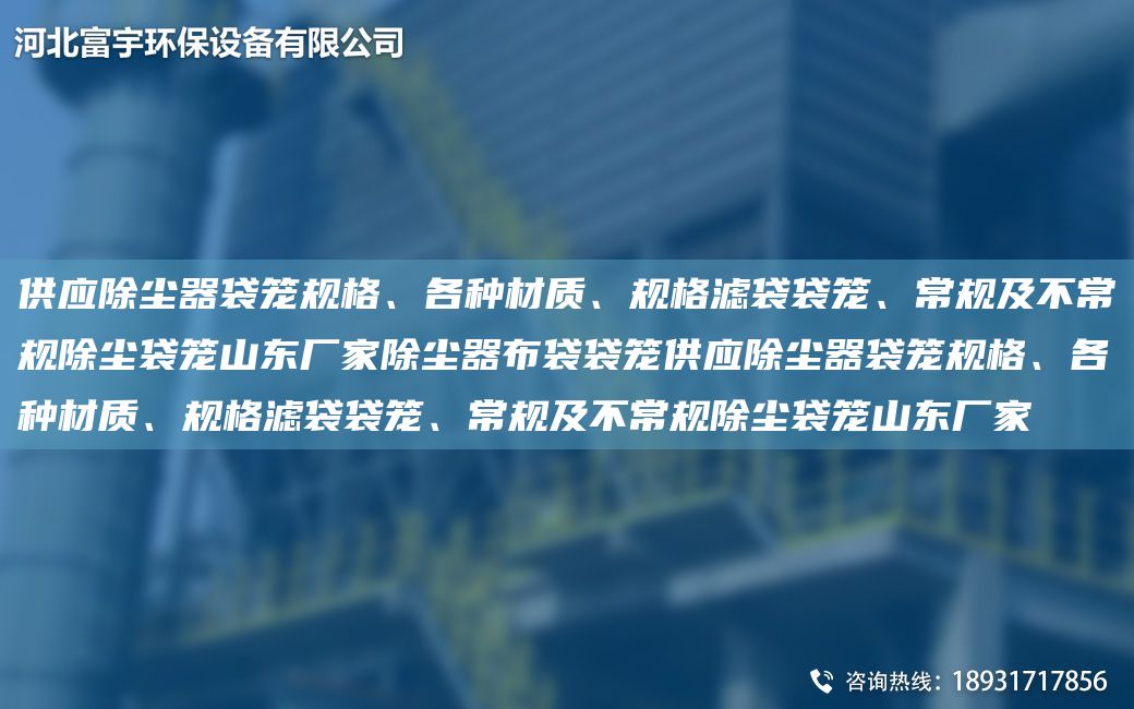 供應除塵器袋籠規格、各種材質(zhì)、規格濾袋袋籠、常規及不常規除塵袋籠山東廠(chǎng)家除塵器布袋袋籠供應除塵器袋籠規格、各種材質(zhì)、規格濾袋袋籠、常規及不常規除塵袋籠山東廠(chǎng)家