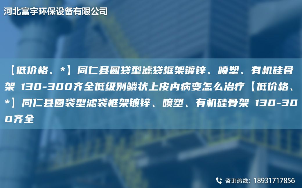 【低價(jià)格、*】同仁縣圓袋型濾袋框架鍍鋅、噴塑、有機硅骨架Φ130-300齊全低級別鱗狀上皮內病變怎么治療【低價(jià)格、*】同仁縣圓袋型濾袋框架鍍鋅、噴塑、有機硅骨架Φ130-300齊全