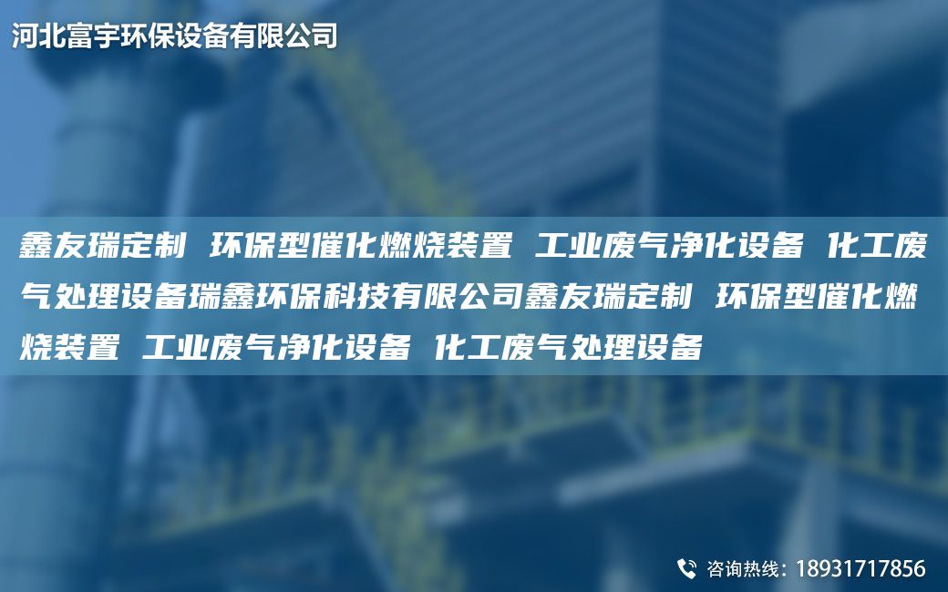 富宇定制 環(huán)保型催化燃燒裝置 工業(yè)廢氣凈化設備 化工廢氣處理設備瑞鑫環(huán)?？萍加邢薰靖挥疃ㄖ?環(huán)保型催化燃燒裝置 工業(yè)廢氣凈化設備 化工廢氣處理設備