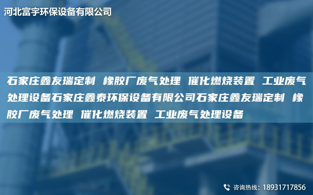 石家莊富宇定制 橡膠廠(chǎng)廢氣處理 催化燃燒裝置 工業(yè)廢氣處理設備石家莊鑫泰環(huán)保設備有限公司石家莊富宇定制 橡膠廠(chǎng)廢氣處理 催化燃燒裝置 工業(yè)廢氣處理設備