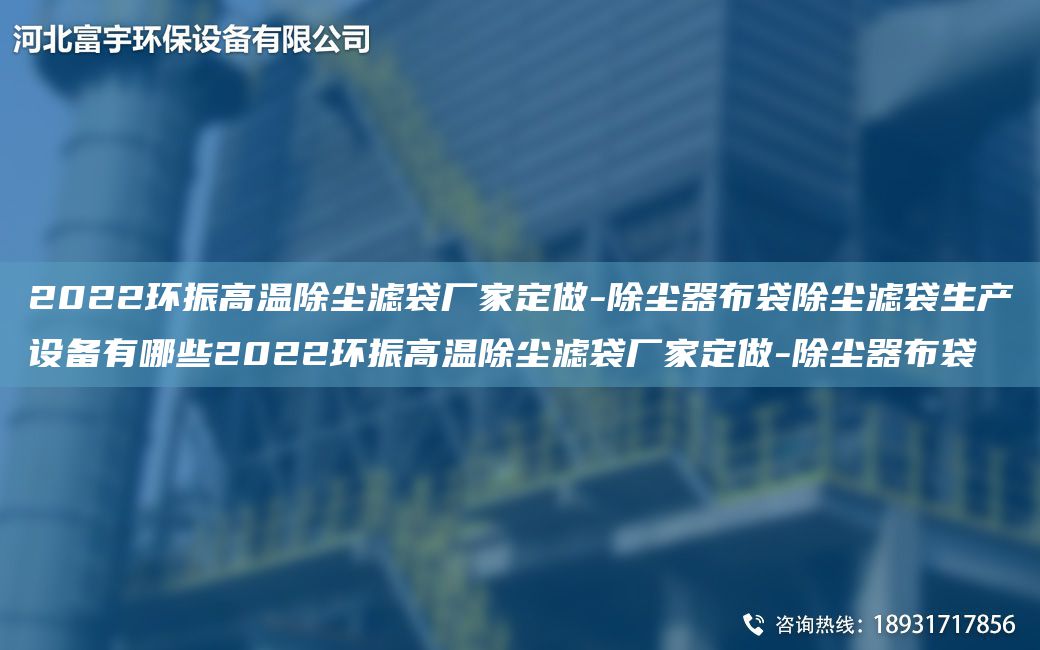 2022環(huán)振高溫除塵濾袋廠(chǎng)家定做-除塵器布袋除塵濾袋生產(chǎn)設備有哪些2022環(huán)振高溫除塵濾袋廠(chǎng)家定做-除塵器布袋