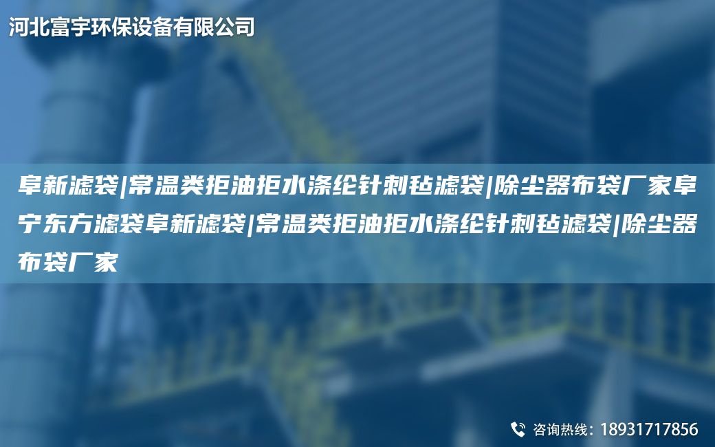 阜新濾袋|常溫類(lèi)拒油拒水滌綸針刺氈濾袋|除塵器布袋廠(chǎng)家阜寧東方濾袋阜新濾袋|常溫類(lèi)拒油拒水滌綸針刺氈濾袋|除塵器布袋廠(chǎng)家