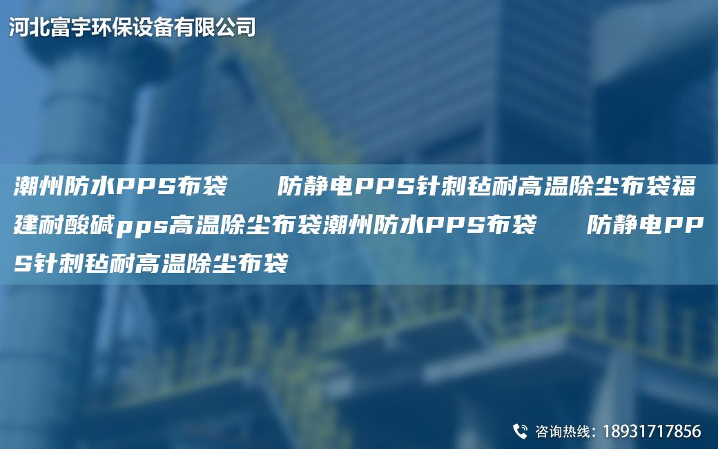 潮州防水PPS布袋   防靜電PPS針刺氈耐高溫除塵布袋福建耐酸堿pps高溫除塵布袋潮州防水PPS布袋   防靜電PPS針刺氈耐高溫除塵布袋