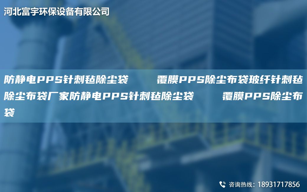 防靜電PPS針刺氈除塵袋    覆膜PPS除塵布袋玻纖針刺氈除塵布袋廠(chǎng)家防靜電PPS針刺氈除塵袋    覆膜PPS除塵布袋