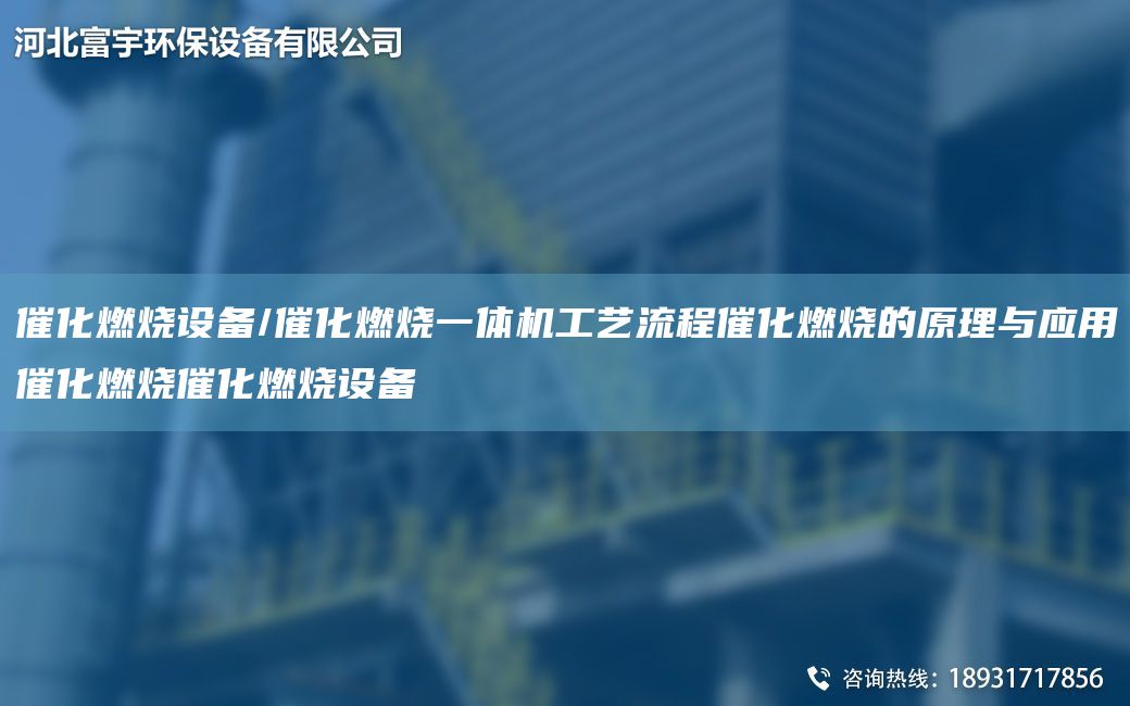 催化燃燒設備/催化燃燒一體機工藝流程催化燃燒的原理與應用催化燃燒催化燃燒設備