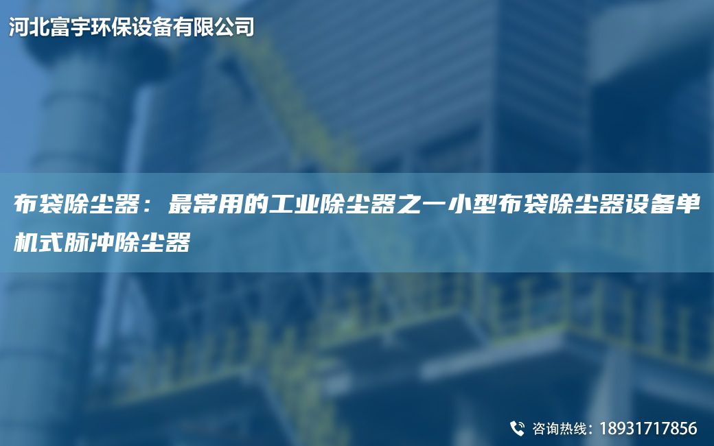 布袋除塵器：Z常用的工業(yè)除塵器之一小型布袋除塵器設備單機式脈沖除塵器