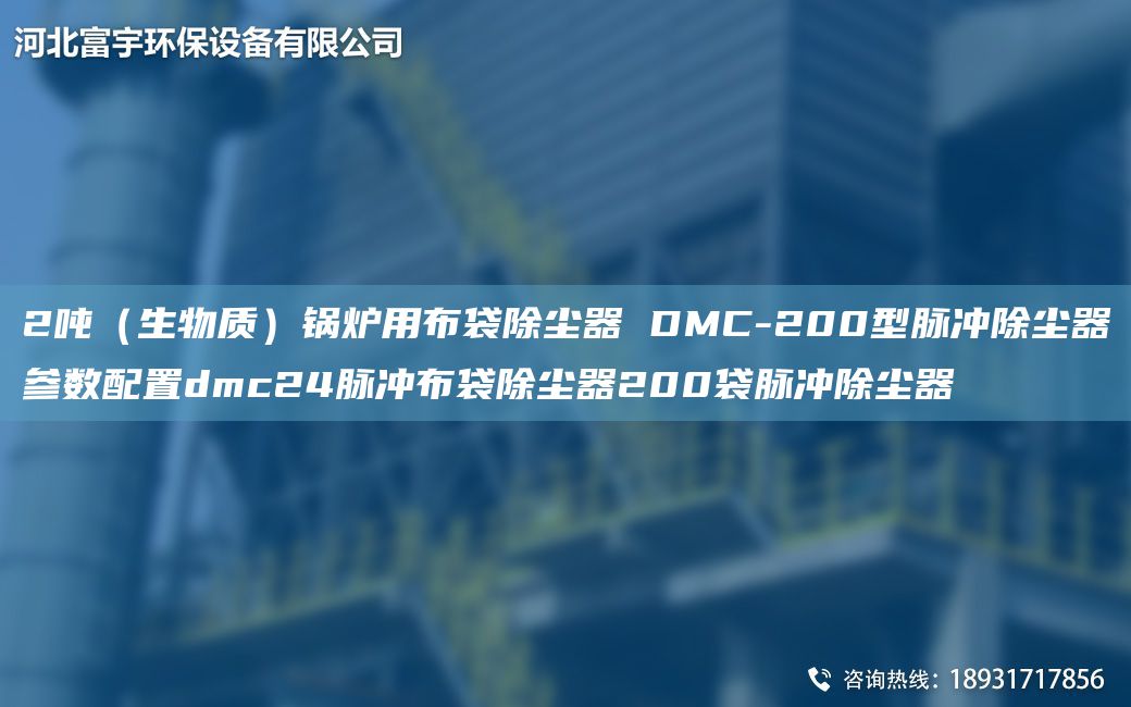 2噸（生物質(zhì)）鍋爐用布袋除塵器 DMC-200型脈沖除塵器參數配置dmc24脈沖布袋除塵器200袋脈沖除塵器