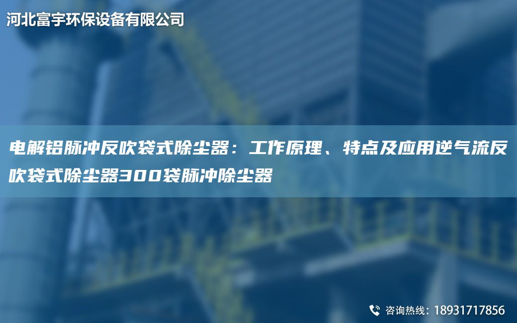 電解鋁脈沖反吹袋式除塵器：工作原理、特點(diǎn)及應用逆氣流反吹袋式除塵器300袋脈沖除塵器