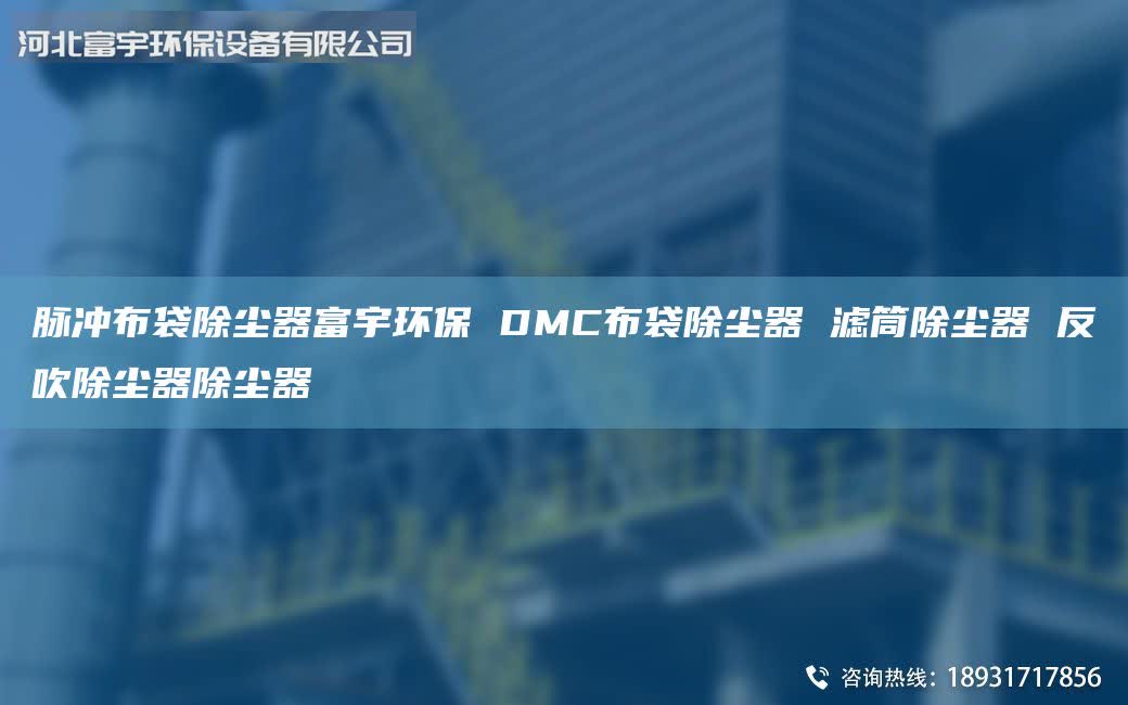 脈沖布袋除塵器富宇環(huán)保 DMC布袋除塵器 濾筒除塵器 反吹除塵器除塵器