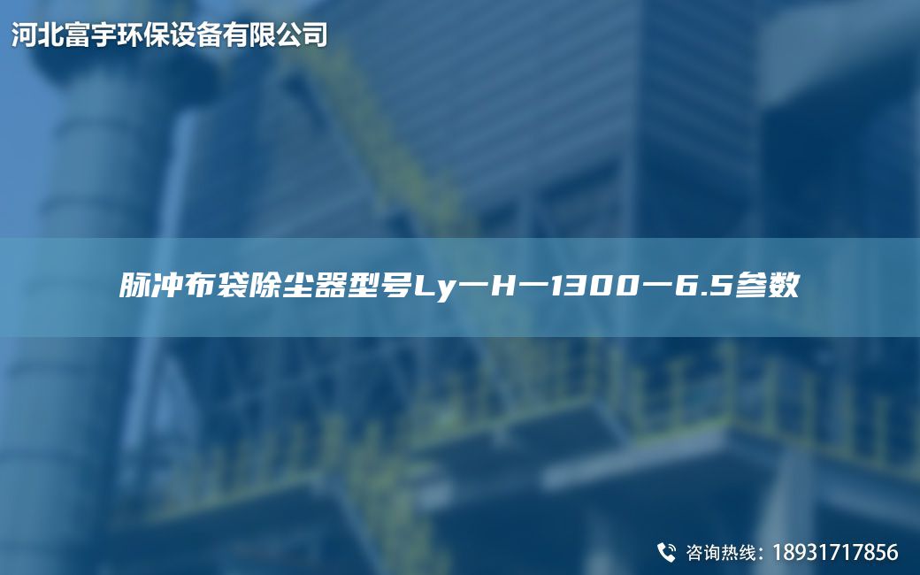 脈沖布袋除塵器型號Ly一H一1300一6.5參數