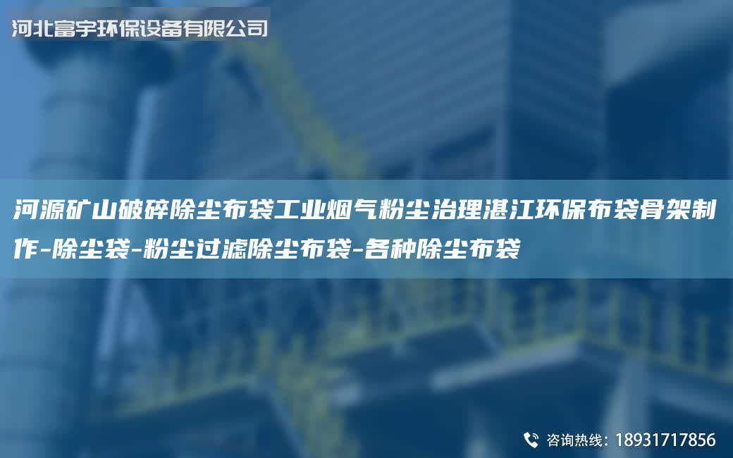河源礦山破碎除塵布袋工業(yè)煙氣粉塵治理湛江環(huán)保布袋骨架制作-除塵袋-粉塵過濾除塵布袋-各種除塵布袋