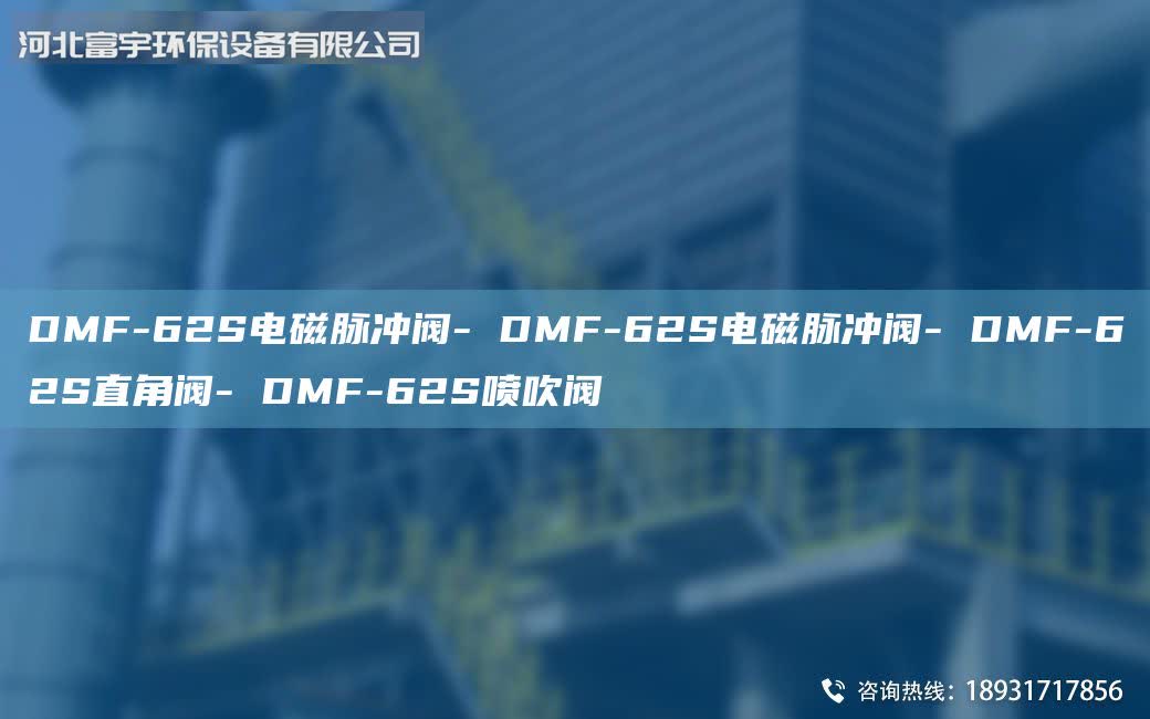 DMF-62S電磁脈沖閥- DMF-62S電磁脈沖閥- DMF-62S直角閥- DMF-62S噴吹閥