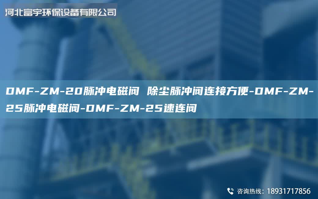 DMF-ZM-20脈沖電磁閥 除塵脈沖閥連接方便-DMF-ZM-25脈沖電磁閥-DMF-ZM-25速連閥