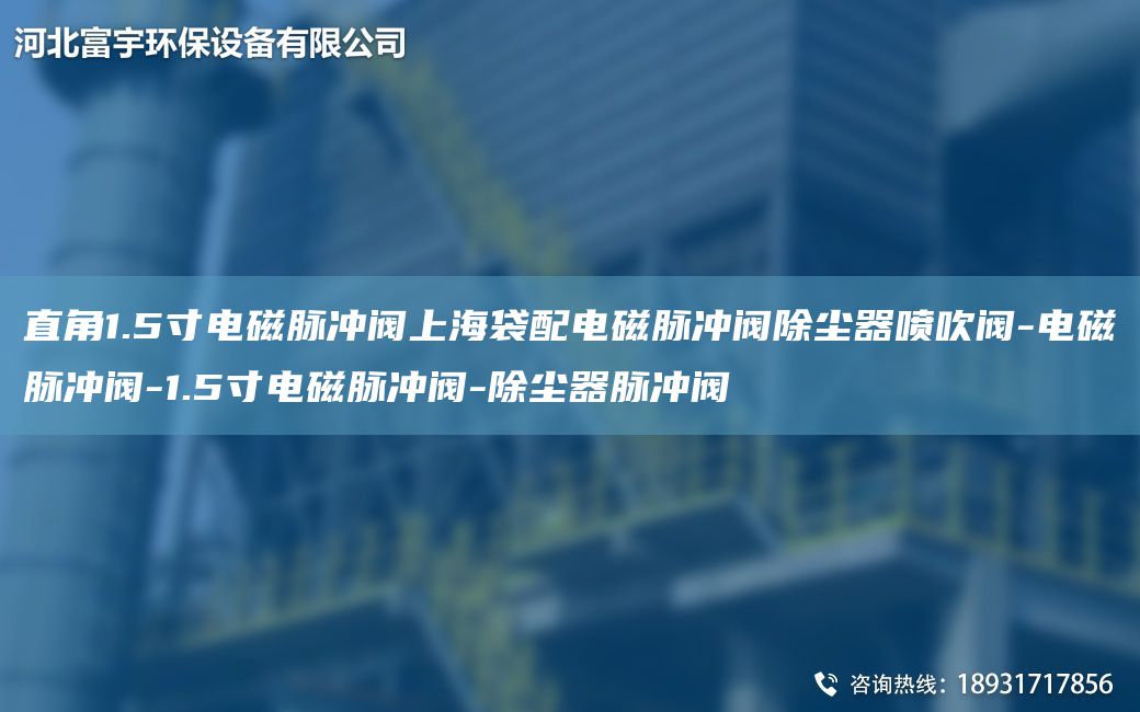 直角1.5寸電磁脈沖閥ShangHai袋配電磁脈沖閥除塵器噴吹閥-電磁脈沖閥-1.5寸電磁脈沖閥-除塵器脈沖閥