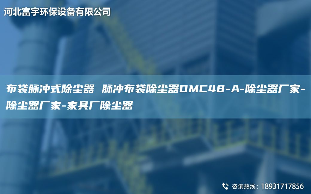 布袋脈沖式除塵器 脈沖布袋除塵器DMC48-A-除塵器廠家-除塵器廠家-家具廠除塵器